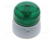 Signaller: lighting; flashing light; white; Flashguard; 110VAC KLAXON SIGNALS