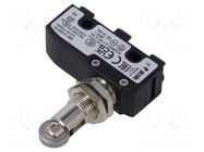 Microswitch SNAP ACTION; 6A/250VAC; 5A/24VDC; SPDT; ON-(ON); MK PIZZATO ELETTRICA