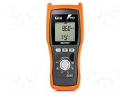 Meter: insulation resistance; LCD; VAC accuracy: ±(2%+2digit) HT INSTRUMENTS