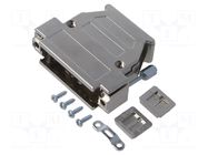 Enclosure for connectors: D-Sub; D-Sub 25pin,D-Sub HD 44pin ENCITECH