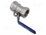 Ball valve; max.65bar@<100°C; 1.4408 stainless steel; G316 GEBO