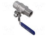 Ball valve; max.65bar@<100°C; 1.4408 stainless steel; G316 GEBO