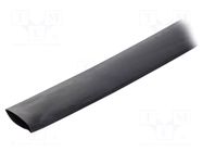 Heat shrink sleeve; 25.4mm; black HELLERMANNTYTON