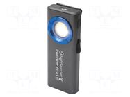 Lamp: working; IP54; with magnet; 1200lm; W: 46mm; L: 115mm; H: 26mm NightSearcher