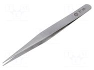 Tweezers; 135mm; for precision works; Blade tip shape: sharp PIERGIACOMI