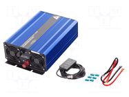 Converter: DC/AC; 1.5kW; Uout: 230VAC; 22÷30VDC; 370x230x108mm AZO DIGITAL