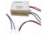 Power supply: switching; LED; 7W; 3÷10.5VDC; 700mA; 90÷295VAC; IP67 RECOM
