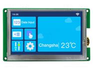 Display: TFT; 4.3"; 480x800; Illumin: LED; 8MBFLASH; RGB; 700cd/m2 Dwin Technology