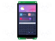 Display: TFT; 5"; 480x854; Illumin: LED; 16MBFLASH; RGB; 270cd/m2 Dwin Technology