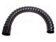 Flexible pipe; for soldering fume absorber; L: 800mm; Ø: 75mm QUICK