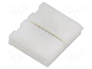 LED tape connector; for tape-to-tape connection; 6A; 12V,24V POS