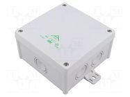 Enclosure: junction box; X: 127mm; Y: 127mm; Z: 70mm; IP66; grey; ABOX SPELSBERG