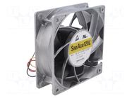 Fan: DC; axial; 24VDC; 120x120x38mm; 420m3/h; 62dBA; ball; 6550rpm SANYO DENKI