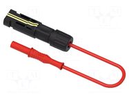 Test adapter; 40A; Len: 1m; red; photovoltaics ELECTRO-PJP