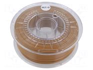 Filament: PET-G; Ø: 1.75mm; light-brown; 220÷250°C; 1kg DEVIL DESIGN