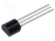 Transistor: NPN; bipolar; 400V; 0.3A; TO92 LUGUANG ELECTRONIC