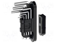 Wrench: hex key-set; Hex Plus; Tool-Check Modular Hex-Plus 1 WERA