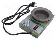 Device: soldering pot; 250W; 200÷450°C; 80mm; 230VAC MCP