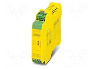 Automation module: safety relay; 24VDC; IN: 1; -20÷55°C; IP20 PHOENIX CONTACT