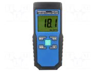 Light meter; 1999W/m2; BTU/(ft2*h),W/m2; 132x60x38mm TENMARS