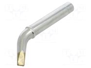 Tip; bent chisel; 7mm; 425°C; for  soldering iron WELLER