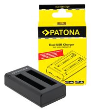 PATONA Dual Charger f. Insta360 X3 CINAQBT/A incl. Micro-USB cable, PATONA