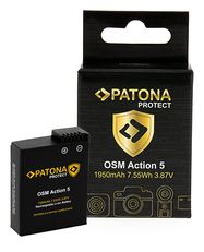 PATONA PROTECT battery for DJI Osmo Action 3 4 and 5, PATONA