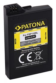 PATONA Battery f. Sony Playstation Portable Lite Slim & Lite PSP2000 PSP 3000 Brite PSP3004 (2nd Generation) PSP-S110, PATONA