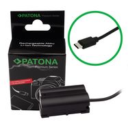 PATONA Premium USB-C Input battery adapter for Nikon Z5 Z6 Z7 Z8 D500 D800 D850 D7000 D7100 D7200 VFB12802, PATONA