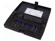 1/2"; Application: for damaged screws; plastic cassette GEDORE