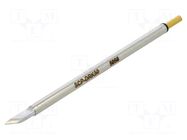 Tip; knife; 5mm; 471°C; for soldering station; SmartHeat® METCAL