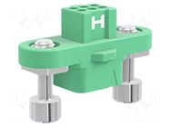 Connector: wire-wire/PCB; plug; female; PIN: 6; Gecko; 2A; 450V; 2x3 HARWIN