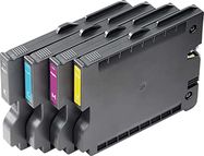 Marķēšanas sistēmas, PJ ADV TNTK TINTES KOMPLEKTS: Tintes tvertne, dzeltena, melna, ciāna, Weidmuller