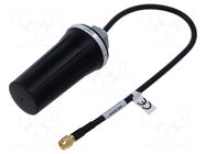 Antenna; 2G,3G,4G,GSM,LTE; 5dBi; screw type; 750MHz÷2.7GHz; 300mm MOBILEMARK