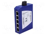 Switch Ethernet; unmanaged; Number of ports: 5; 9.6÷32VDC; RJ45 HIRSCHMANN