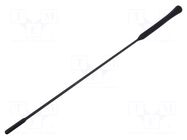Antenna mast; car top,automotive,external; 405mm; M5; AM,FM MTA