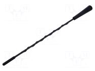 Antenna mast; car top,automotive,external; 300mm; M5; AM,FM MTA