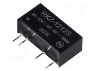 Converter: DC/DC; 2W; Uin: 10.8÷13.2VDC; Uout: 12VDC; Iout: 168mA RECOM