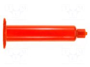 Syringe body; 3ml; amber; Luer Lock; for dispensers; 11.56mm METCAL