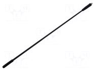 Antenna; car top,automotive; 400mm; AM,FM; Ømount.hole: 6mm MTA