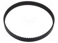 Timing belt; 5M; W: 15mm; Lw: 450mm; Number of teeth: 90; rubber OPTIBELT