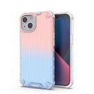 Ombre Protect Case for iPhone 14 pink and blue armored case, Hurtel