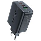 Acefast fast charger GaN (2xUSB-C / USB-A) PPS / PD / QC4+ 65W black (A41), Acefast