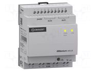 Programmable relay; IN: 8; Analog in: 4; OUT: 4; Millenium; IP20 CROUZET