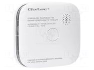 Meter: smoke detector; 76x76x25mm; -10÷55°C; Interface: TUYA QOLTEC