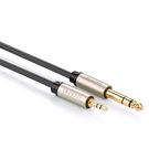 Ugreen cable audio cable TRS mini jack 3.5mm - jack 6.35mm 1m gray, Ugreen