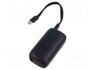 Re-battery: powerbank; 5000mAh GOOBAY