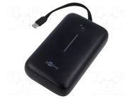 Re-battery: powerbank; 20000mAh GOOBAY