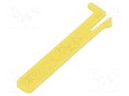Secondary lock; push-in; polyamide 66; yellow; Kit: fuse lockout MTA