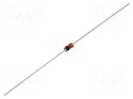 Diode: Zener; 0.5W; 15V; reel,tape; CASE017AG; single diode; 0.1uA ONSEMI